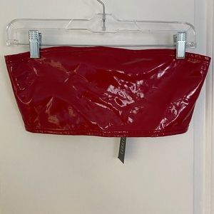 Red Dollskill tube top